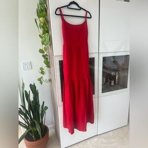 Posse Elise Tiered Linen Blend Dress - sold out